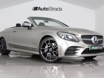 Used Mercedes C300 AMG Line Premium 258 HP (189 kW) 2019 Silver Cabriolet