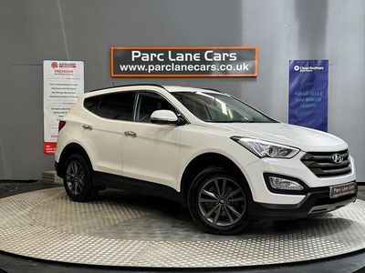 Used Hyundai Santa Fe Premium 194 HP (142 kW) 2014 White SUV