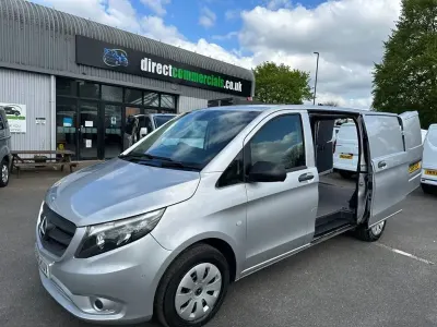Used Mercedes Vito Progressive 102 HP (75 kW) 2019 Silver Van