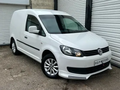 Used VW Caddy Startline 102 HP (75 kW) 2014 White MPV