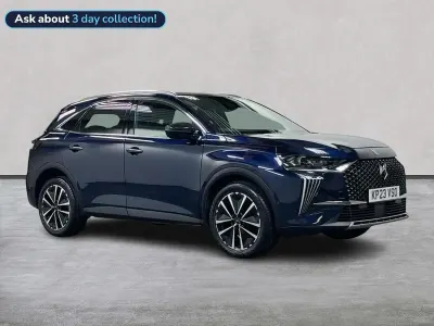 Used DS Automobiles DS7 Crossback Rivoli 130 HP (95 kW) 2023 Blue SUV