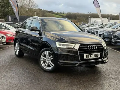 Used Audi Q3 S-Line 150 HP (110 kW) 2017 Black SUV