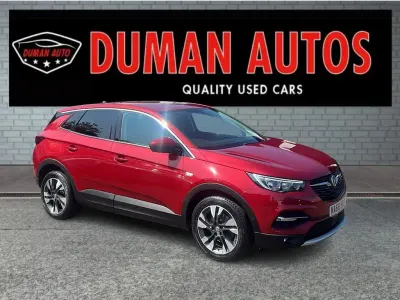 Used Vauxhall Grandland X Sport 130 HP (95 kW) 2018 Red SUV