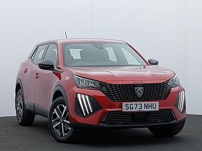 Begagnad Peugeot 2008 Active 101 HK (74 kW) 2023 Röd SUV