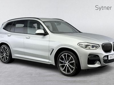 Silver Used 2021 BMW X3 M Sport SUV | £27,500 (Fair price)