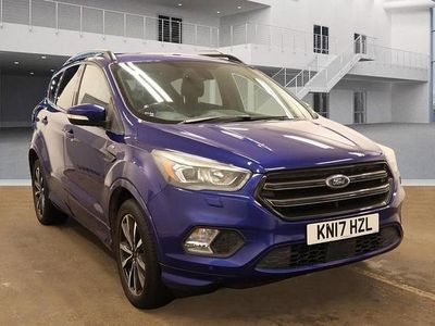 Impact blue pearl Used 2017 Ford Kuga ST-Line SUV | £10,875 (A bit pricey)