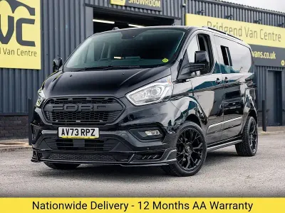 Used Ford Transit Custom Limited 130 HP (95 kW) 2023 Shadow black (metallic colour)