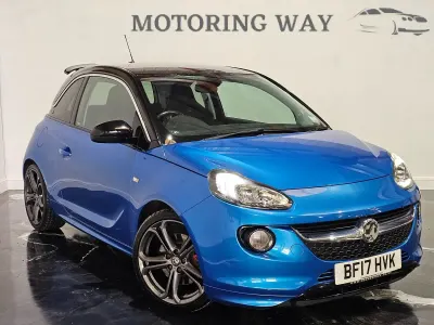 Used Vauxhall Adam S 150 HP (110 kW) 2017 Blue Hatchback