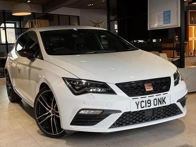 Used Seat Leon CUPRA 285 HP (209 kW) 2019 White Hatchback