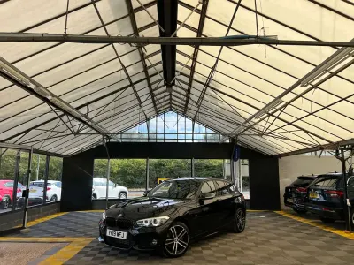 Used BMW 118 M Sport 2019 Black sapphire metallic paint Hatchback
