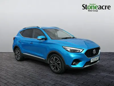 Used MG ZS Exclusive 106 HP (77 kW) 2023 Blue SUV