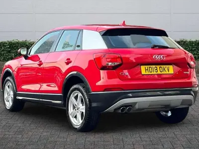 Used Audi Q2 Sport 150 HP (110 kW) 2018 Red SUV