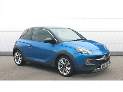 Used Vauxhall Adam Rocks 87 HP (63 kW) 2016 Blue Hatchback