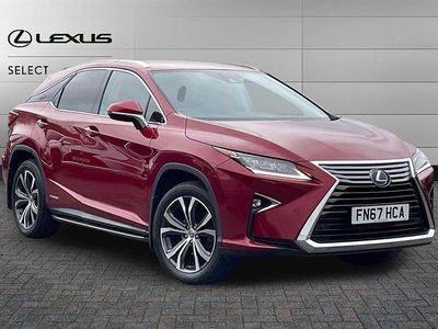 Used Lexus RX450h Luxury Line 313 HP (230 kW) 2017 Red SUV