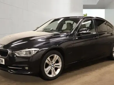 Used BMW 330e Sport Line 252 HP (185 kW) 2016 Black Sedan