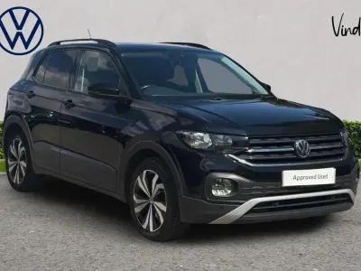 Used VW T-Cross SE 115 HP (84 kW) 2020 Black SUV