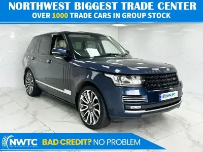 Used Land Rover Range Rover 339 HP (249 kW) 2013 Blue SUV