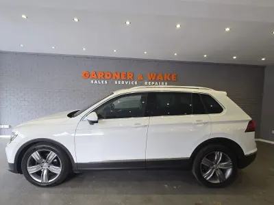 Used VW Tiguan SEL 150 HP (110 kW) 2016 White SUV