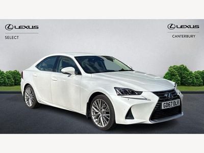 Used Lexus IS300h 2018 White Sedan