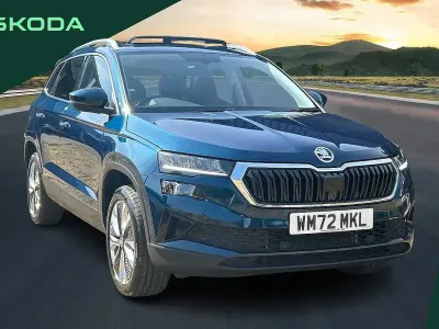 Used Skoda Karoq SE L 150 HP (110 kW) 2023 Blue SUV