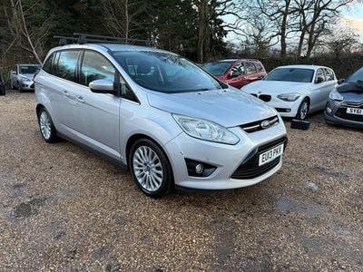Used Ford Grand C-Max Titanium 115 HP (84 kW) 2013 Silver MPV