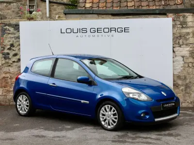 Used Renault Clio II Dynamique 75 HP (55 kW) 2010 Blue Hatchback