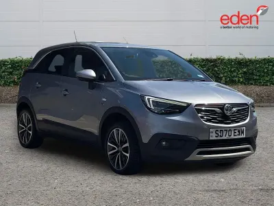 Used Vauxhall Crossland X Elite 131 HP (96 kW) 2020 Grey SUV