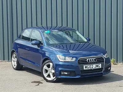 Used Audi A1 Sport 95 HP (69 kW) 2015 Blue Hatchback