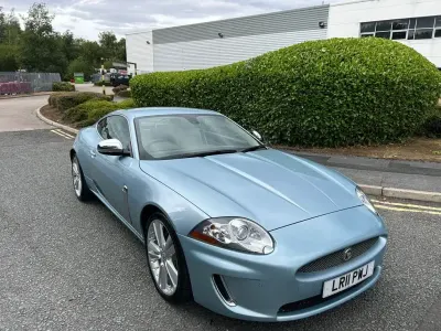 Used Jaguar XK Portfolio 379 HP (278 kW) 2011 Blue Coupe