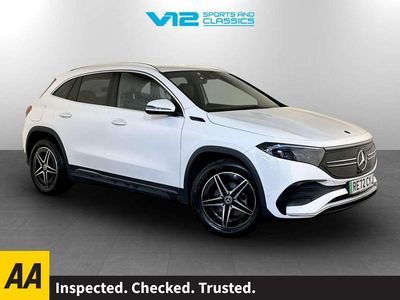 White Used 2022 Mercedes EQA250+ AMG line SUV | £18,295 (Fair price)