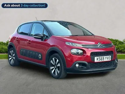 Begagnad Citroën C3 Flair 2019 Röd Halvkombi