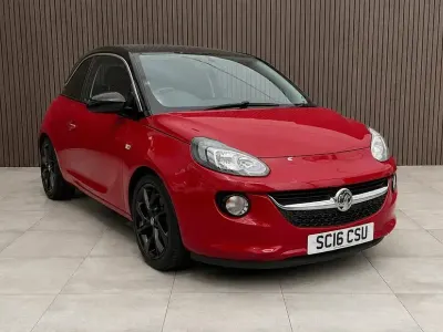Used Vauxhall Adam S 70 HP (51 kW) 2016 Red Hatchback