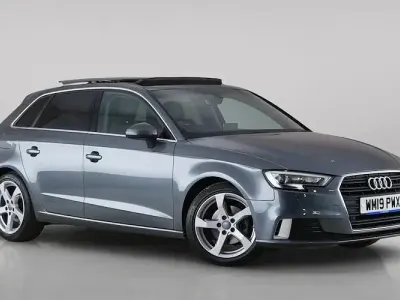 Used Audi A3 Sportback Sport 150 HP (110 kW) 2019 Grey Hatchback