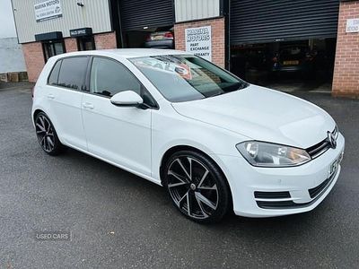 Used VW Golf VII SE 122 HP (89 kW) 2014 White Hatchback