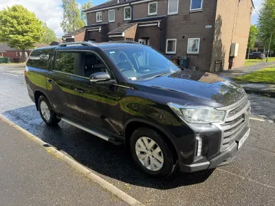 Used SsangYong Musso 2021 Black Pickup