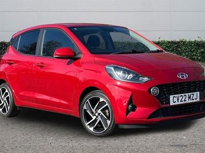 Used Hyundai i10 Premium 84 HP (61 kW) 2022 Red Hatchback