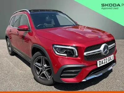 Used Mercedes GLB200 AMG Line Premium Plus 161 HP (118 kW) 2022 Red SUV