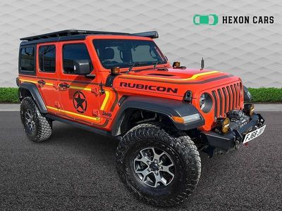 Orange Used 2018 Jeep Wrangler Rubicon SUV | £35,995 (A bit pricey)