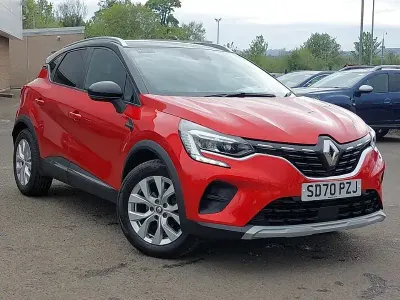Usado Renault Captur Iconic 130 HP (95 kW) 2020 Vermelho SUV