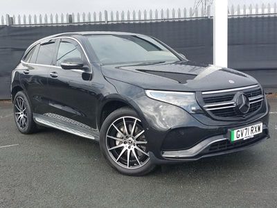 Used Mercedes EQC400 AMG line 300 kW (408 HP) 2022 Black SUV