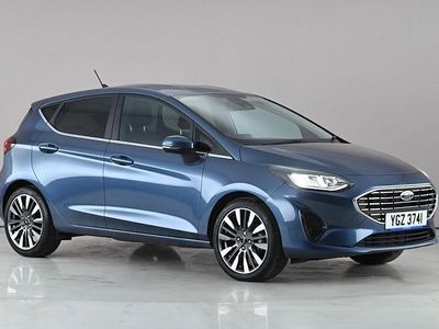Used Ford Fiesta Titanium X 101 HP (74 kW) 2023 Blue Hatchback