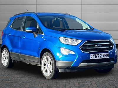 Used Ford Ecosport Titanium 125 HP (91 kW) 2022 Desert island blue SUV