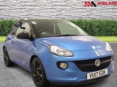 Used Vauxhall Adam S 70 HP (51 kW) 2017 Blue Hatchback