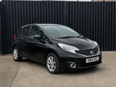 Used Nissan Note Acenta Premium 98 HP (72 kW) 2014 Black Hatchback