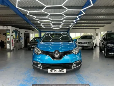 Used Renault Captur Dynamique 90 HP (66 kW) 2014 Blue SUV