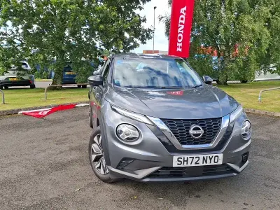 Used Nissan Juke Acenta 114 HP (83 kW) 2022 Grey SUV