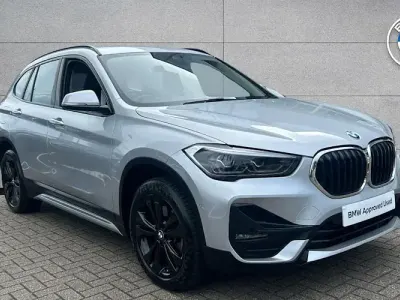 Used BMW X1 Sport Line 178 HP (130 kW) 2021 Silver SUV