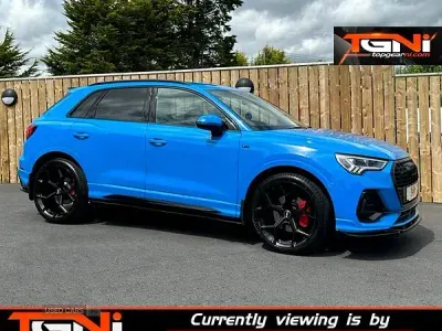 Used Audi Q3 S-Line 190 HP (139 kW) 2019 Blue SUV