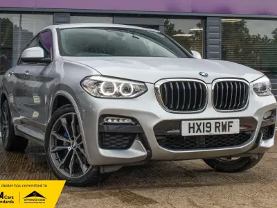 Used BMW X4 M Sport 190 HP (139 kW) 2019 Silver SUV