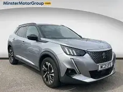 Used Peugeot e-2008 GTi 100 kW (136 HP) 2021 Grey SUV